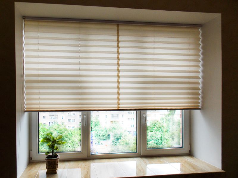 Roman Shades Installation in Denver County, CO