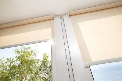Roman Shades Installation in Alpharetta, GA